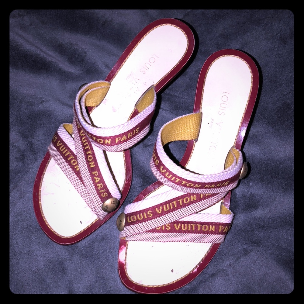 Authentic Louis Vuitton heels